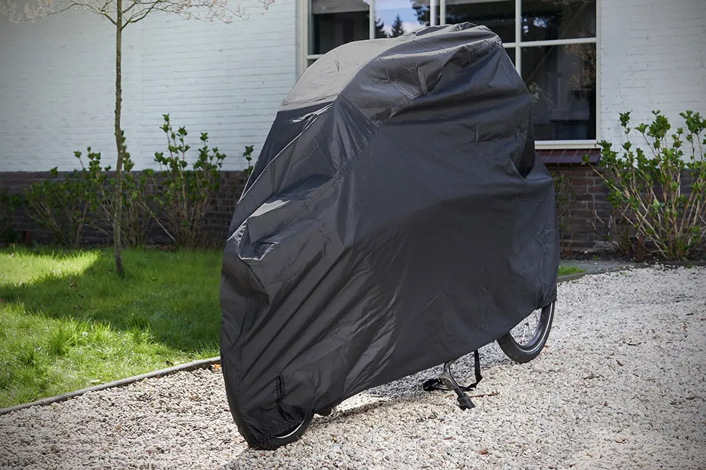 Lastenrad Garage, zweirädriges Cargo hoch