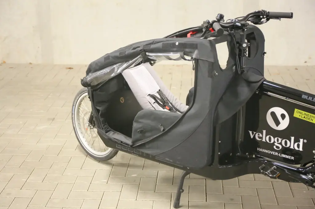 BULLITT® Veloboard: Ladefläche + Rückenlehne + Gurte