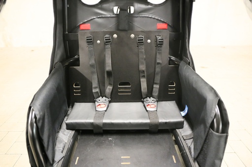 [2376-SET] BULLITT® Veloboard: Ladefläche + Rückenlehne + Gurte
