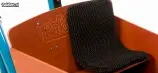 [2521-1ER] Sitzpolster Mesh, 1 Sitz mit Rückenlehne
